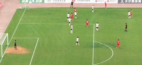 典丰投资 半场：兰州陇原竞技1-2泰安天贶，苑修齐世界波，谭福成建功