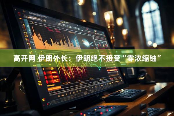 高开网 伊朗外长：伊朗绝不接受“零浓缩铀”